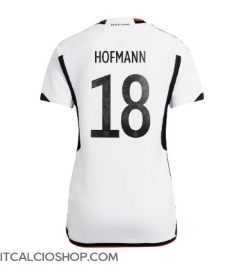 Germania Jonas Hofmann #18 Prima Maglia Femmina Mondiali 2022 Manica Corta